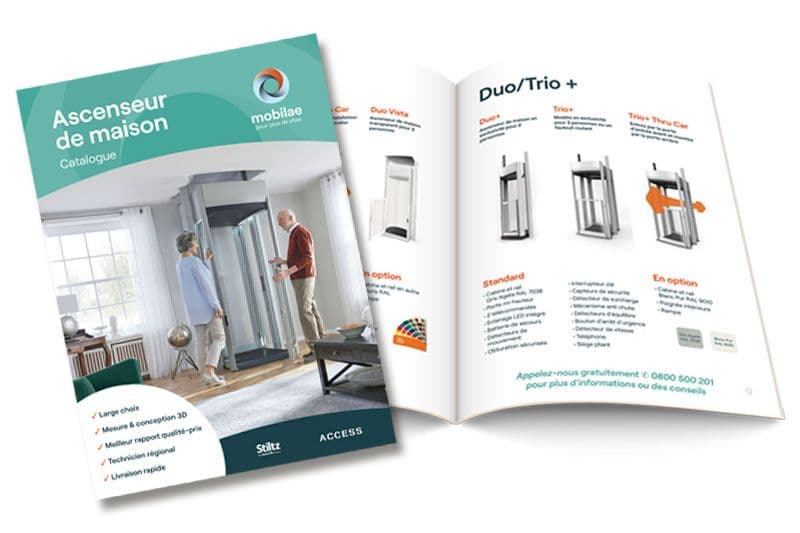 Ascenseur de maison brochure